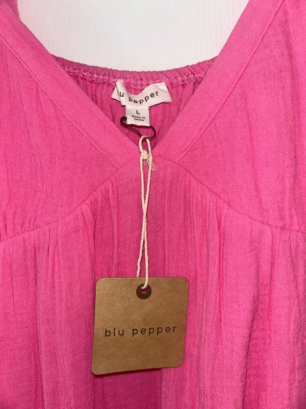 Blu Pepper Pink Dress - Image 3