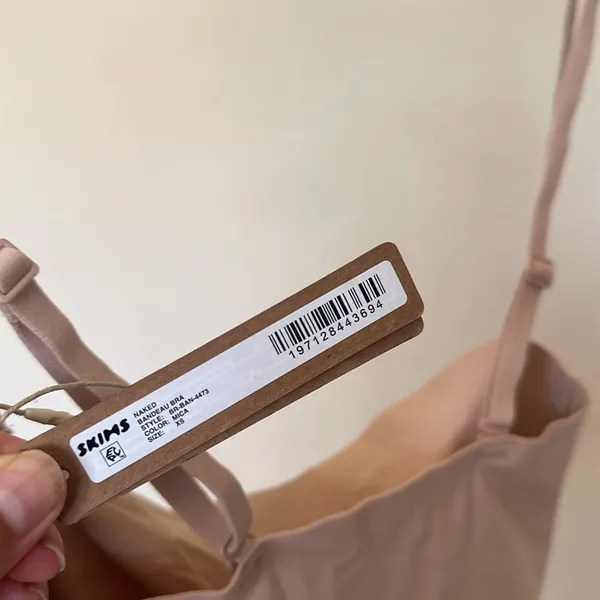 Skims Naked Bandeau Bra Mica Size XS NWT‎ - Image 7