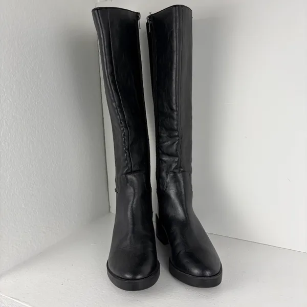 Life Stride Bristol black faux leather riding boots - Image 4