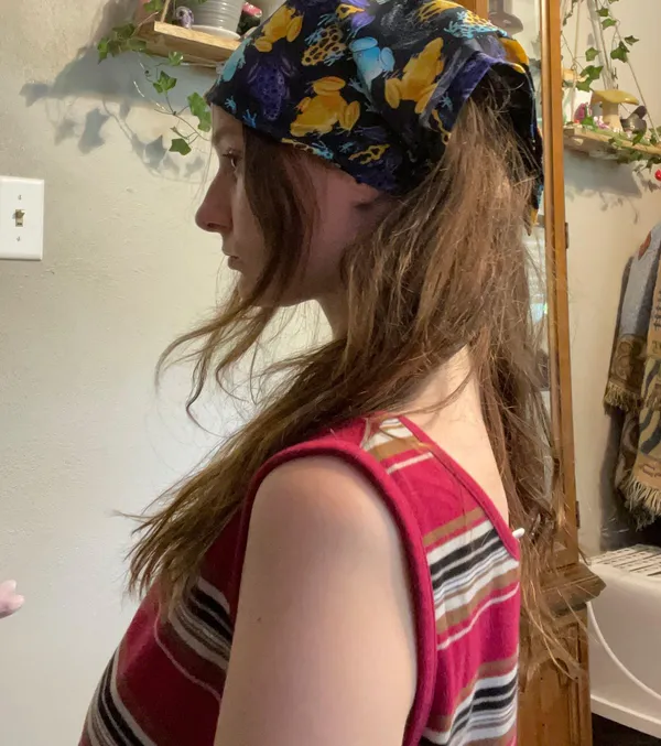 frog bandana Black - Image 2