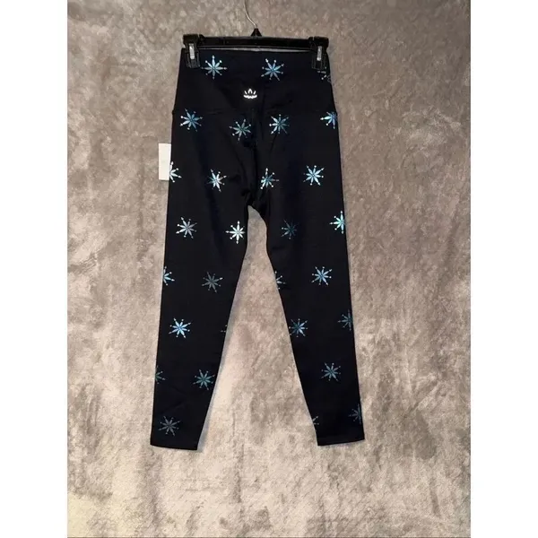 Beyond Yoga High Waisted Leggings FK3243 Foil Snowflake SMALL NEW 774 - Image 7