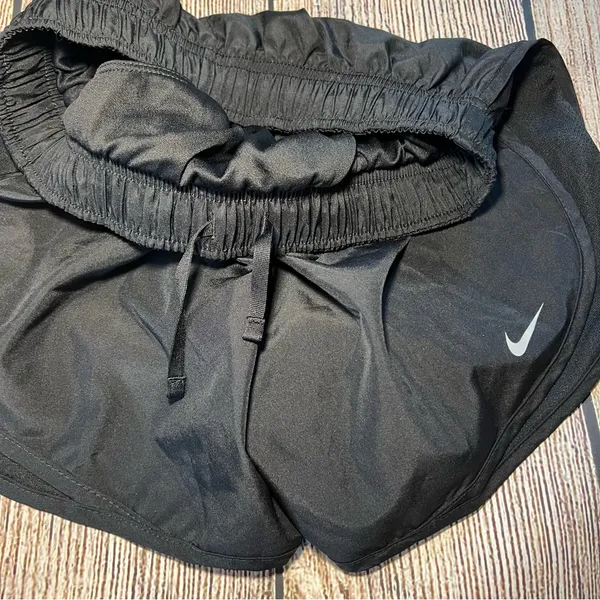 Nike‎ Dri-Fit Tempo Shorts Womens Small Black Track Running Short Brief Lined - Image 12