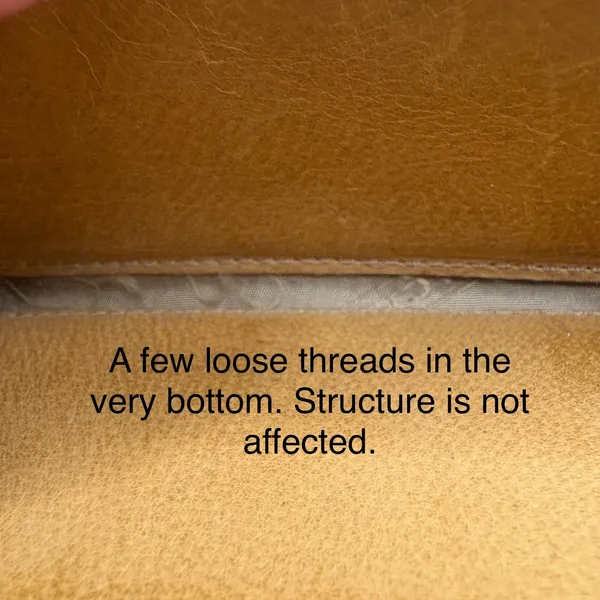 VTG Coach Leatherware Wallet Cardholder‎ Tan Zip Trifold Carabiner Y2K - Image 11