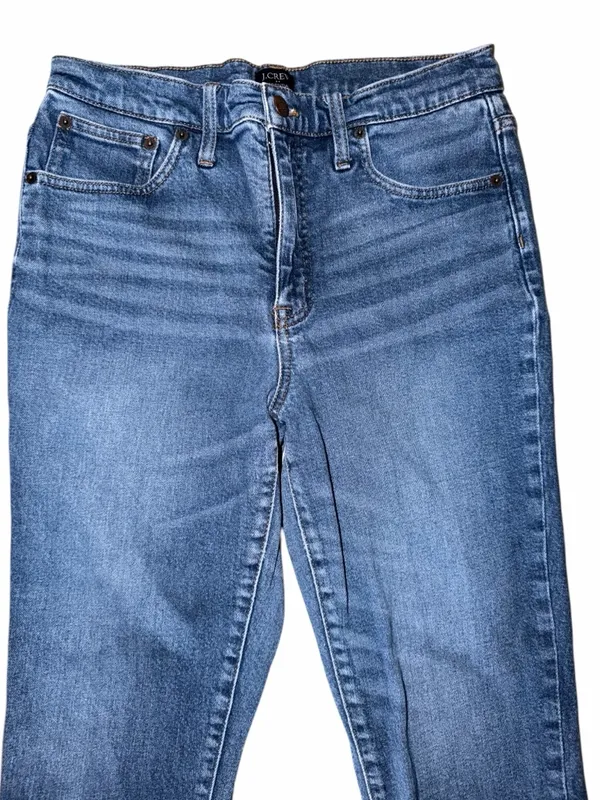 J. Crew Vintage Wash Straight-Leg Jeans in Medium Blue - Image 3