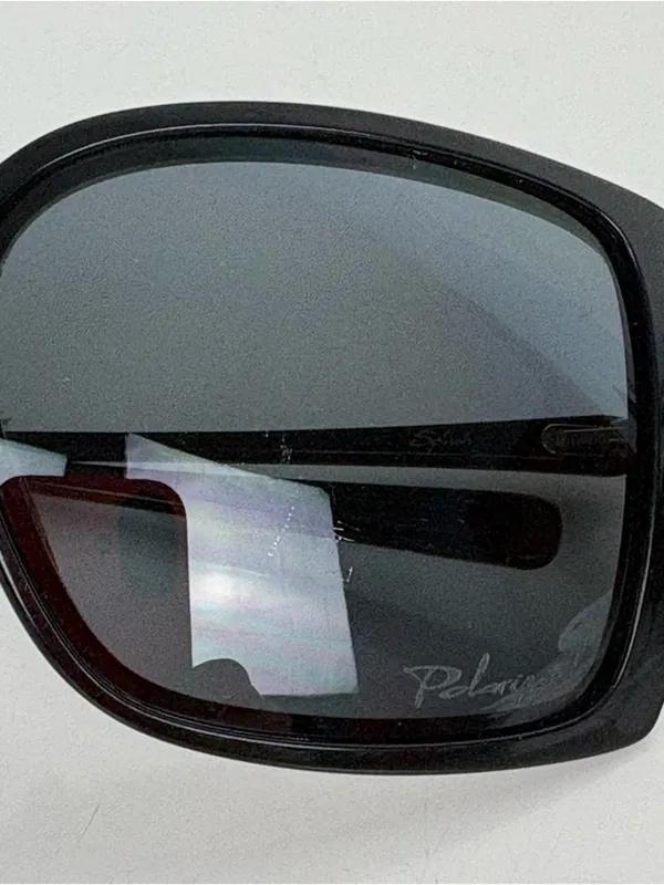 OAKLEY Polarized Splash Black Square Sunglasses  OO9258-02 - Image 8