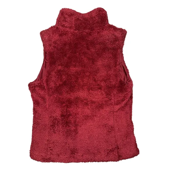 Patagonia Women's Los Gatos Vest Sherpa fluffy maroon fall large super soft - Image 5