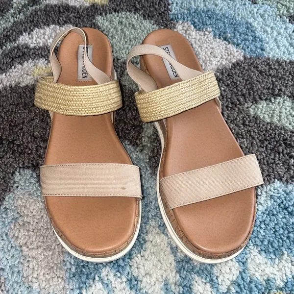 STEVE MADDEN Kabel Platform Wedge Sandal Size 10 - Image 2