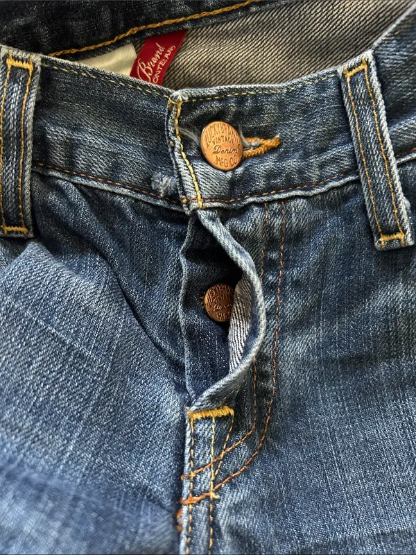 Lucky Brand Vintage Low Rise Cotton Flare Sweet Dream Jeans Sz 6/28 Sweet Dream - Image 6