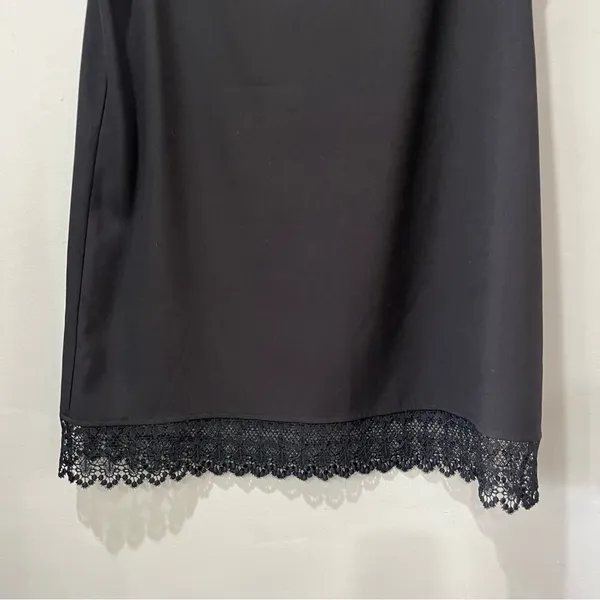 NEW Leith Women’s Black Sleeveless Little Black Shift Dress Size Large‎ MSRP $69 - Image 4