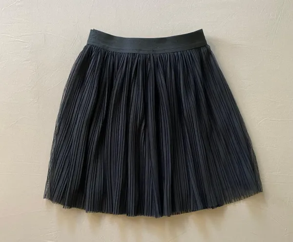 Suite Benedict Chiffon Pleated Mini Skirt - Image 2