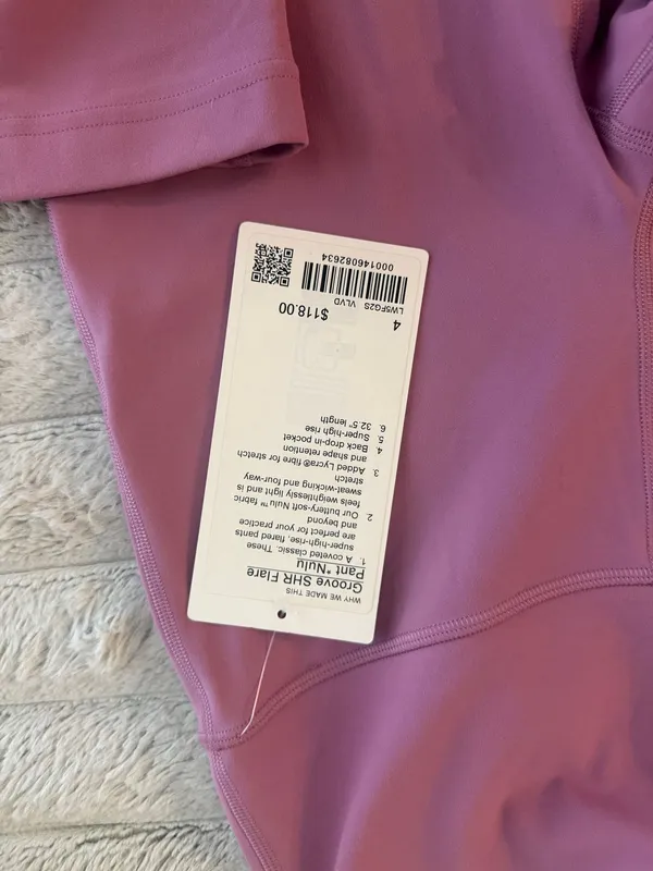 NWT Lululemon Groove SHR Flare Pant Nulu - Image 2