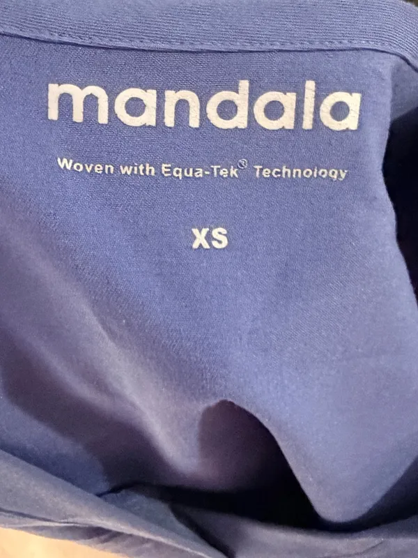 Mandala Scrub Shirt Size XS - Image 5