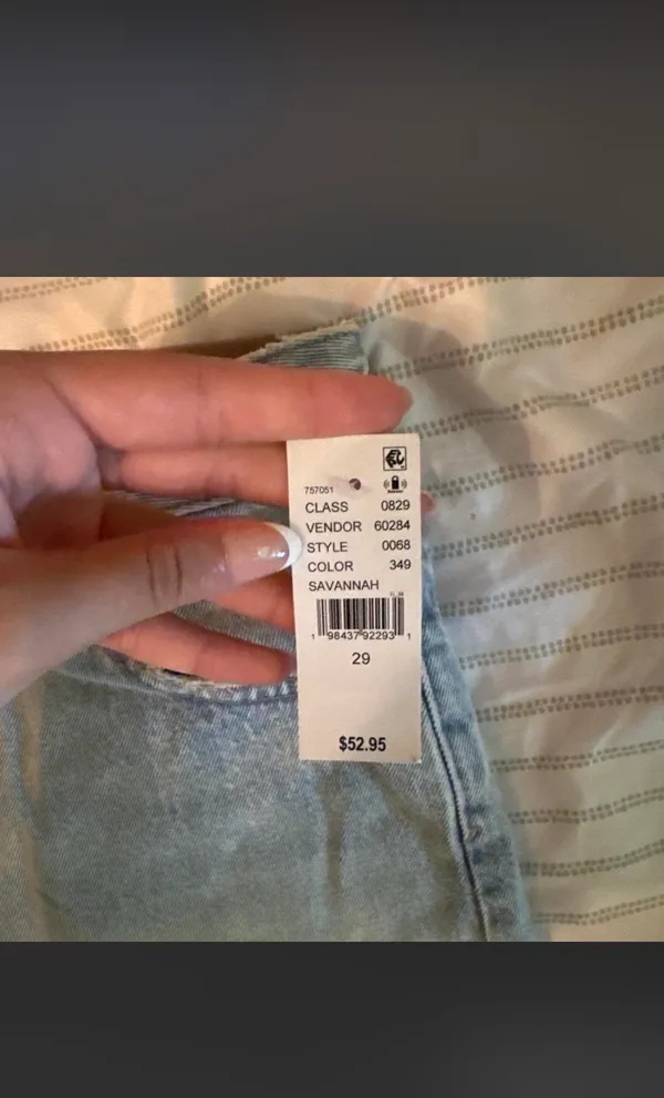 PacSun Jean Shorts High-Rise - Image 3