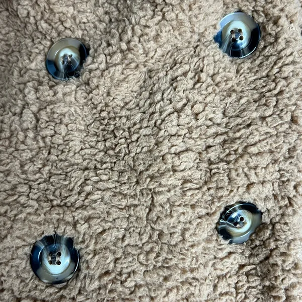Women’s Light Brown Fleece Jacket - Image 5