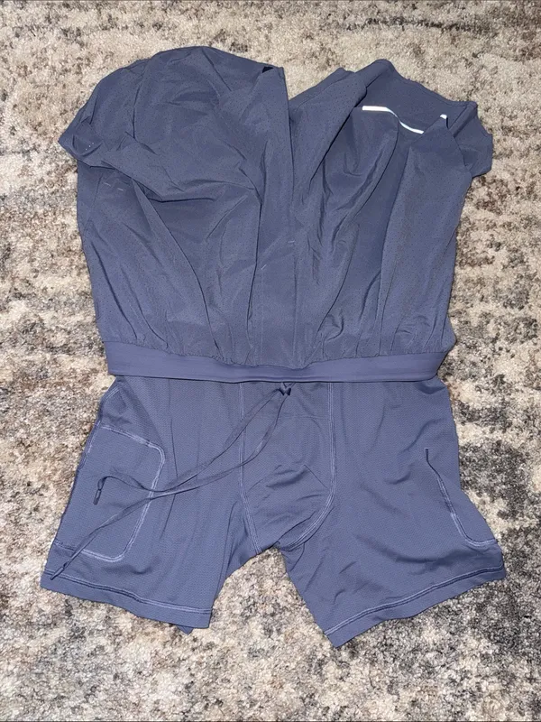lululemon athletica women's slate blue athletic shorts - Image 9
