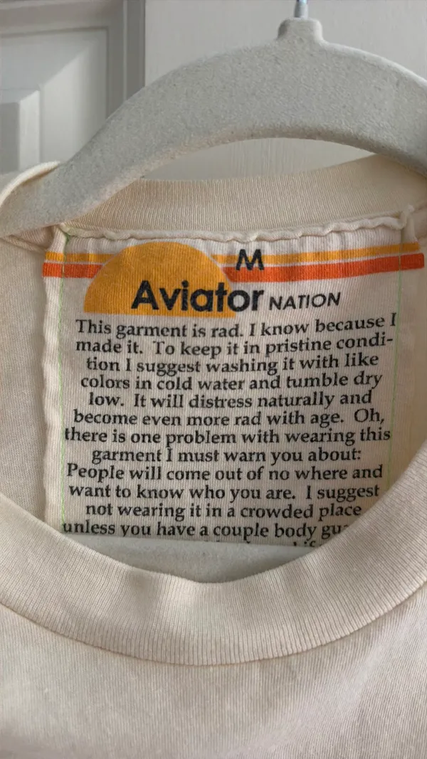 Aviator Nation T-Shirt Aviator Bolt - Image 2