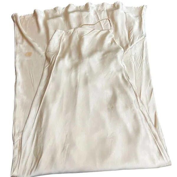Show Me Your Mumu Tuscany Maxi Slip Dress in Champagne Luxe Satin size XS - Image 11