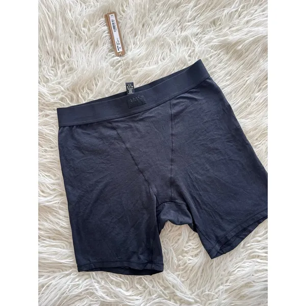 Skims Boyfriend Boxer Onyx Size Small - Image 4