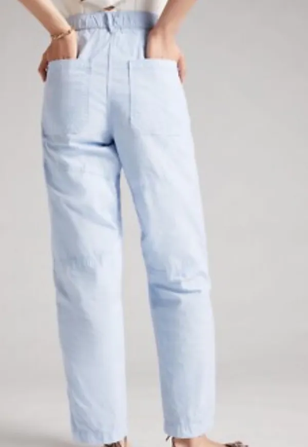 Maeve Blue Tapered Cargo Pants - Image 2