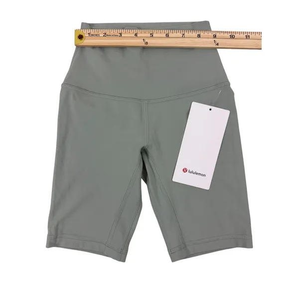 Lululemon Align High-Rise Short 8" Green Size 0 NWT Nulu Biker Shorts - Image 5
