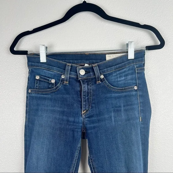 Rag & Bone Distressed Skinny Jeans‎ Sz 25 - Image 2