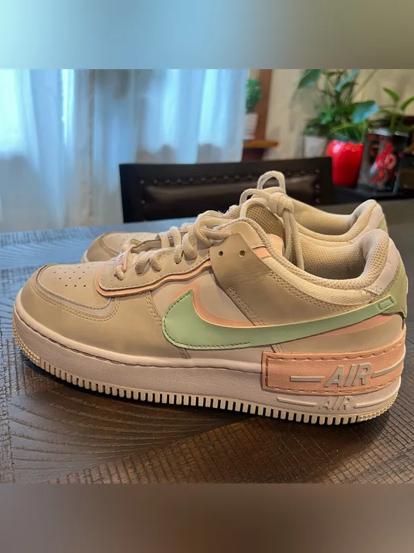 Nike Air Force 1 Low Shadow White Atmosphere Mint Foam 10 women - Image 3
