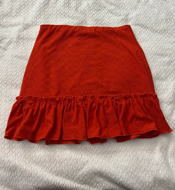 Painted Threads Ruffle Skirt - Image 4