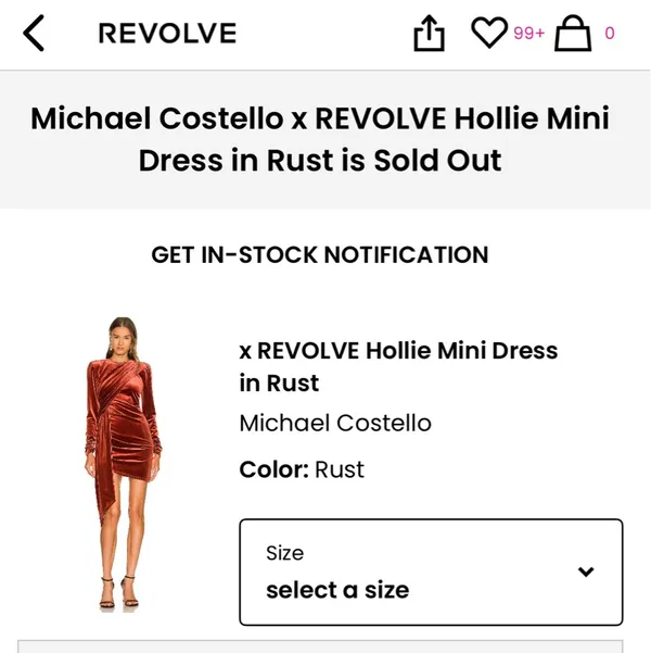 Revolve Michelle Costello Hollie Mini Dress - Image 6