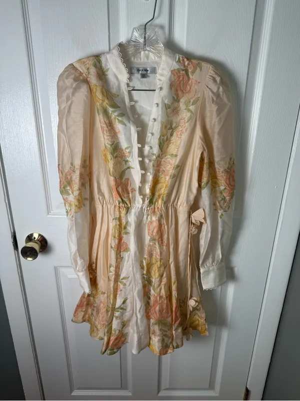 Ever New Shyla Floral Long Sleeve Minidress 2 - Image 2