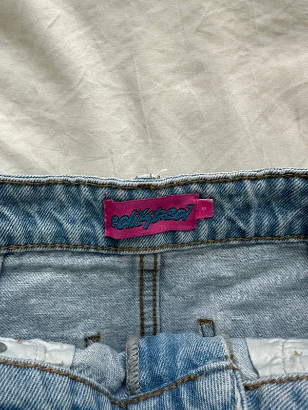 edikted denim mini skirt  - Image 2