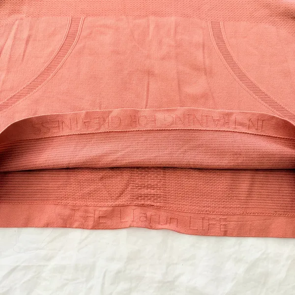 Lululemon Swiftly Tech Racerback Tank Top Womens 8 Pink Rose Clay Mesh‎ Athletic - Image 8
