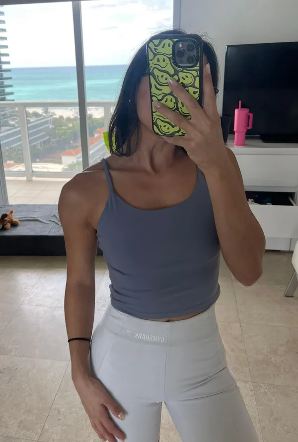 Workout Tank Blue Size XS - Image 3