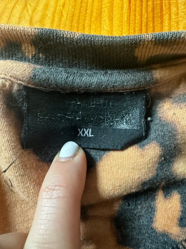 Tie Dye Oversized Hoodie Multiple Size XXL - Image 4