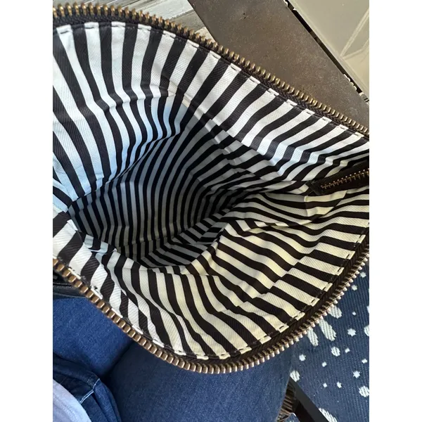 Kate Spade Southport Avenue‎ Mini Maria Black Leather Crossbody Handbag Purse - Image 4