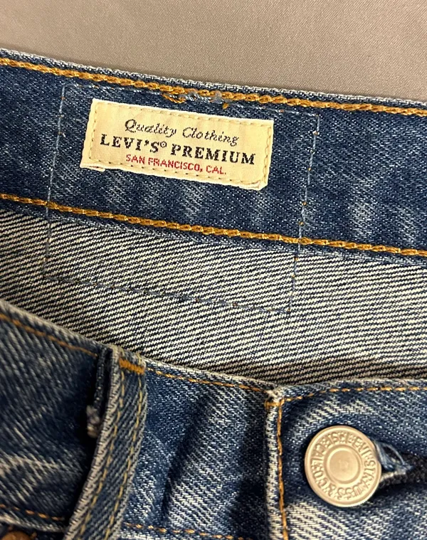 Levi's 501 Denim Shorts - Image 3