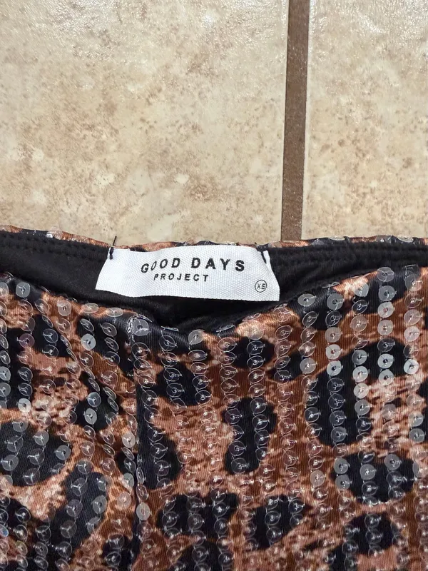 Cheeta shorts Brown Size XS - Image 2