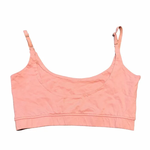 Vintage Von Dutch Womens M Pink Bralette Bra Top Y2K 2000s McBling 100% Cotton - Image 3