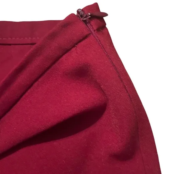 Women’s Red Pencil Skirt Size 6 - Image 4