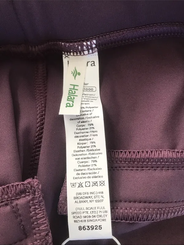NWT HALARA Flex™ DayStretch High Waisted Pocket Straight Leg Work Pants Wide - Image 8