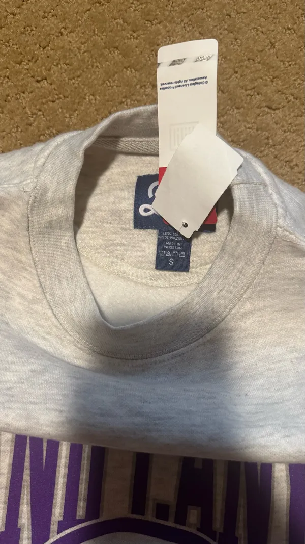 Blue 84 Grand Canyon University crewneck sweatshirt with purple text and logo, size S #college #gcu - Image 3
