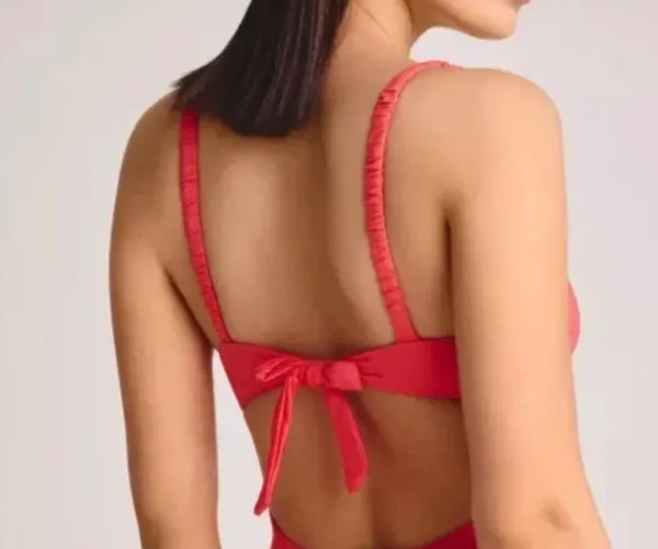 Vitamin A twist front tie back bikini top s - Image 2