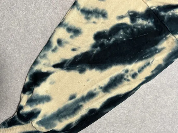 Young Fabulous & Broke Blue Tie Dye Oversized Dolman Sweatshirt Size M - Image 6