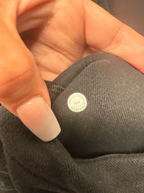 Lululemon Scuba Oversized Half-Zip Hoodie Black XS/S - Image 3