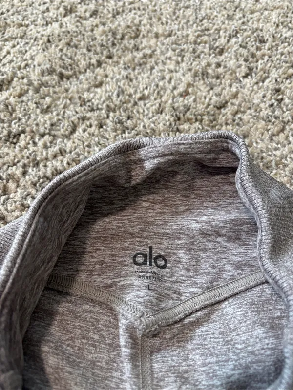 ALO Yoga Alosoft Sheila Color Block Leggings size large - Image 3