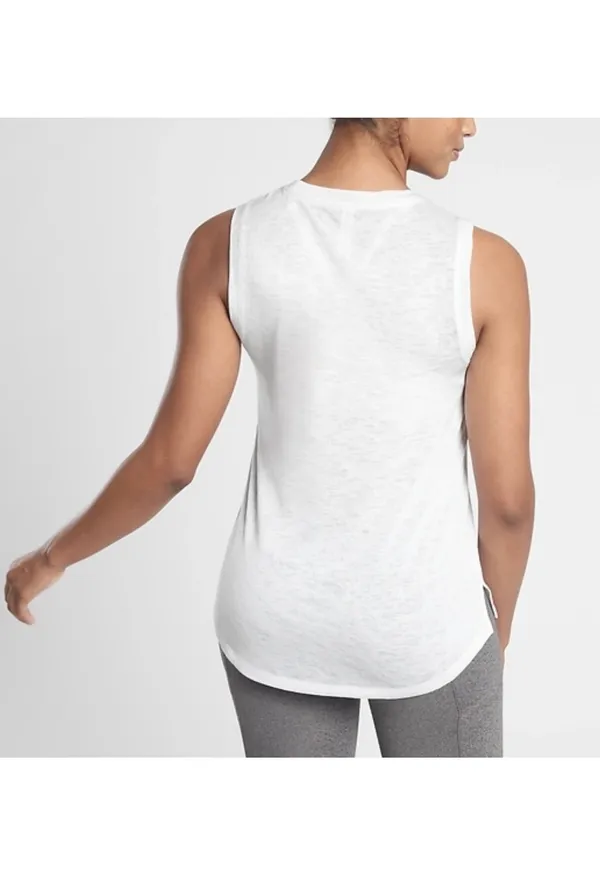 Athleta Breezy Tank Top White  - Image 3