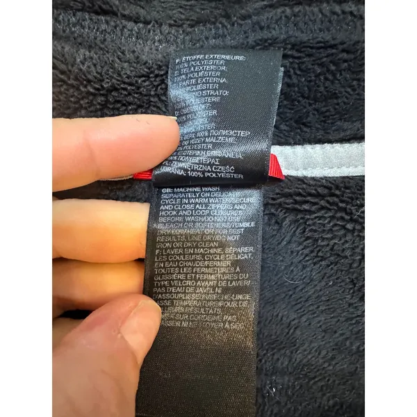 The North‎ Face Black Fleece Full-zip Hooded Jacket Size L - Image 7