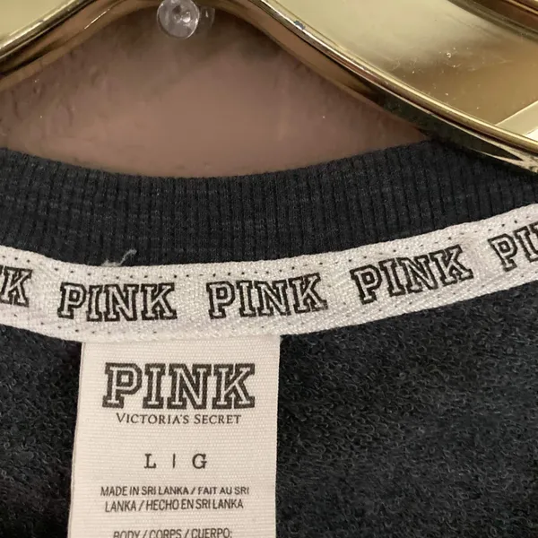 Victoria’s Secret Pink Size Crew Shirt L - Image 6