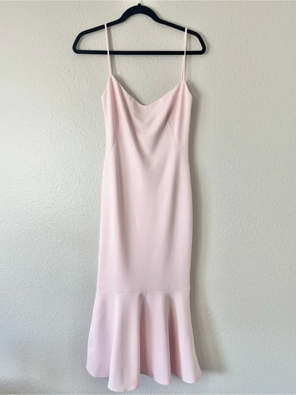Katie May Los Angeles Blush Pink Twirl Dress Size Small - Image 3