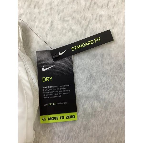 Nike Dri-FIT‎ Women White Running Shorts Standard Fit XL NWT - Image 2