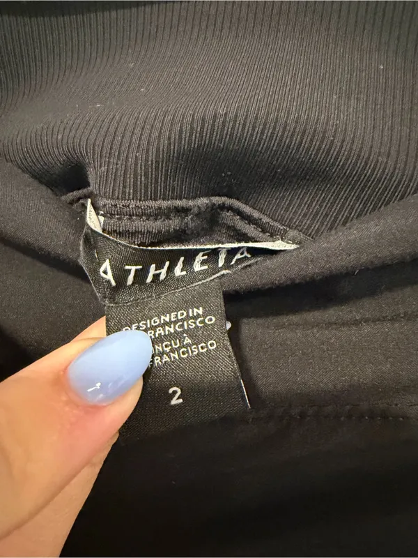 Black Stretch Athleta Golf‎ Pencil Skirt - Image 2
